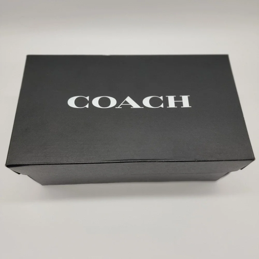 Coach New York Black Gift Box Horse & Carriage Logo Cardboard 11.75in Box Only